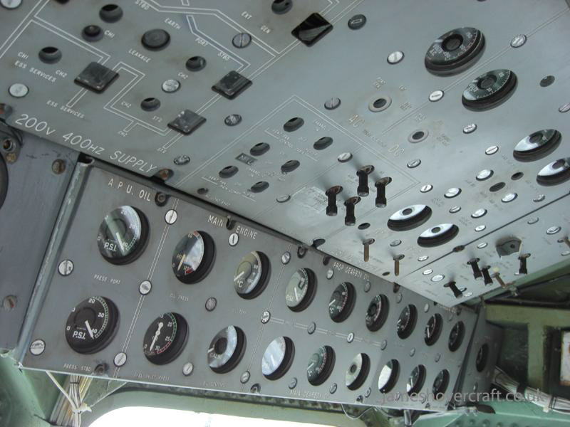 BH7 at the 2009 Hovershow - Overhead panel for BH7 (credit: James Rowson).